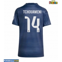 Real Madrid Aurelien Tchouameni #14 Auswärtstrikot Frauen 2025-26 Kurzarm
